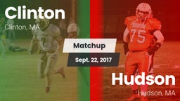 Matchup: Clinton vs. Hudson  2017