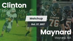 Matchup: Clinton vs. Maynard  2017