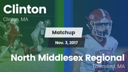 Matchup: Clinton vs. North Middlesex Regional  2017