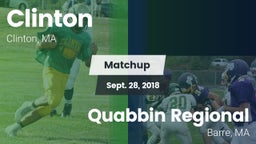 Matchup: Clinton vs. Quabbin Regional  2018