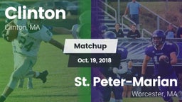 Matchup: Clinton vs. St. Peter-Marian  2018