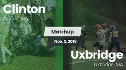Matchup: Clinton vs. Uxbridge  2018