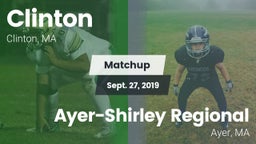 Matchup: Clinton vs. Ayer-Shirley Regional  2019
