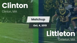Matchup: Clinton vs. Littleton  2019