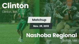 Matchup: Clinton vs. Nashoba Regional  2019