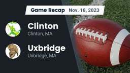 Recap: Clinton  vs. Uxbridge  2023