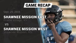 Recap: Shawnee Mission East  vs. Shawnee Mission West  2015