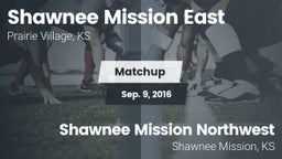 Matchup: Shawnee Mission East vs. Shawnee Mission Northwest  2016