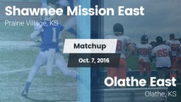 Matchup: Shawnee Mission East vs. Olathe East  2016