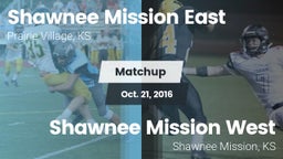 Matchup: Shawnee Mission East vs. Shawnee Mission West  2016