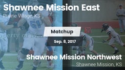 Matchup: Shawnee Mission East vs. Shawnee Mission Northwest  2017