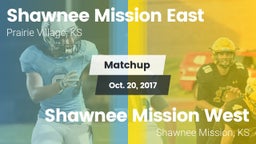 Matchup: Shawnee Mission East vs. Shawnee Mission West  2017