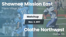 Matchup: Shawnee Mission East vs. Olathe Northwest  2017