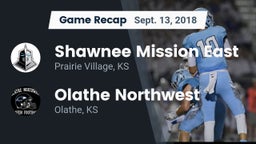 Recap: Shawnee Mission East  vs. Olathe Northwest  2018
