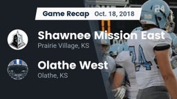 Recap: Shawnee Mission East  vs. Olathe West   2018