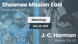 Matchup: Shawnee Mission East vs. J. C. Harmon  2018