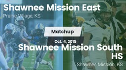 Matchup: Shawnee Mission East vs. Shawnee Mission South HS 2019