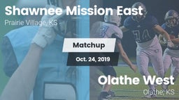 Matchup: Shawnee Mission East vs. Olathe West   2019