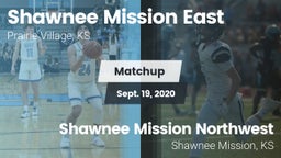 Matchup: Shawnee Mission East vs. Shawnee Mission Northwest  2020