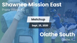 Matchup: Shawnee Mission East vs. Olathe South  2020