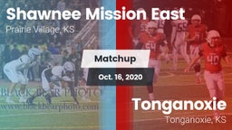 Matchup: Shawnee Mission East vs. Tonganoxie  2020