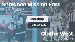 Matchup: Shawnee Mission East vs. Olathe West   2020