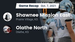Recap: Shawnee Mission East  vs. Olathe North  2021