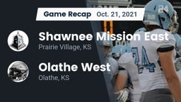 Recap: Shawnee Mission East  vs. Olathe West   2021