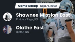 Recap: Shawnee Mission East  vs. Olathe East  2022
