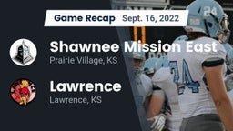 Recap: Shawnee Mission East  vs. Lawrence  2022