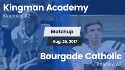 Matchup: Kingman Academy vs. Bourgade Catholic  2017