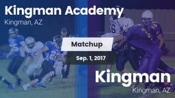 Matchup: Kingman Academy vs. Kingman  2017