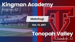 Matchup: Kingman Academy vs. Tonopah Valley  2017