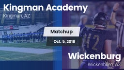 Matchup: Kingman Academy vs. Wickenburg  2018