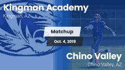 Matchup: Kingman Academy vs. Chino Valley  2019