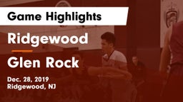 Ridgewood  vs Glen Rock  Game Highlights - Dec. 28, 2019