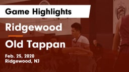 Ridgewood  vs Old Tappan Game Highlights - Feb. 25, 2020