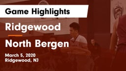 Ridgewood  vs North Bergen  Game Highlights - March 5, 2020