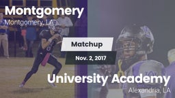 Matchup: Montgomery vs. University Academy 2017