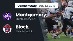 Recap: Montgomery  vs. Block  2017