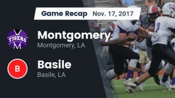 Recap: Montgomery  vs. Basile  2017