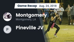 Recap: Montgomery  vs. Pineville  JV 2018
