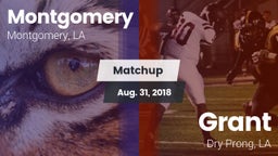 Matchup: Montgomery vs. Grant  2018