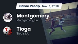 Recap: Montgomery  vs. Tioga  2018