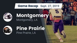 Recap: Montgomery  vs. Pine Prairie  2019