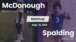 Matchup: Henry County vs. Spalding  2019
