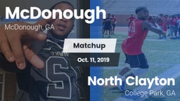 Matchup: Henry County vs. North Clayton  2019