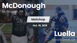 Matchup: Henry County vs. Luella  2019