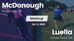 Matchup: McDonough vs. Luella  2020