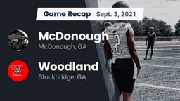 Recap: McDonough  vs. Woodland  2021
